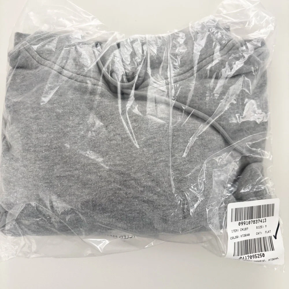 J. Crew Heritage Terry Hoodie Heather Gray